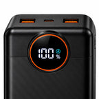 باور بانك IRON 30000 مللي أمبير – Power Bank | شحن سريع 22.5W مع كابل مدمج وشاشة رقمية