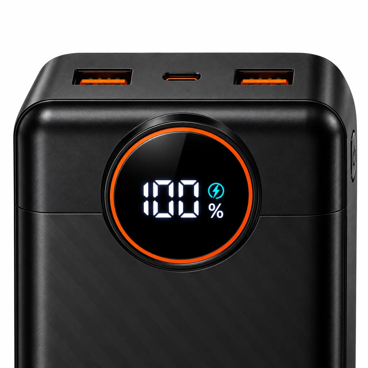 باور بانك IRON 30000 مللي أمبير – Power Bank | شحن سريع 22.5W مع كابل مدمج وشاشة رقمية