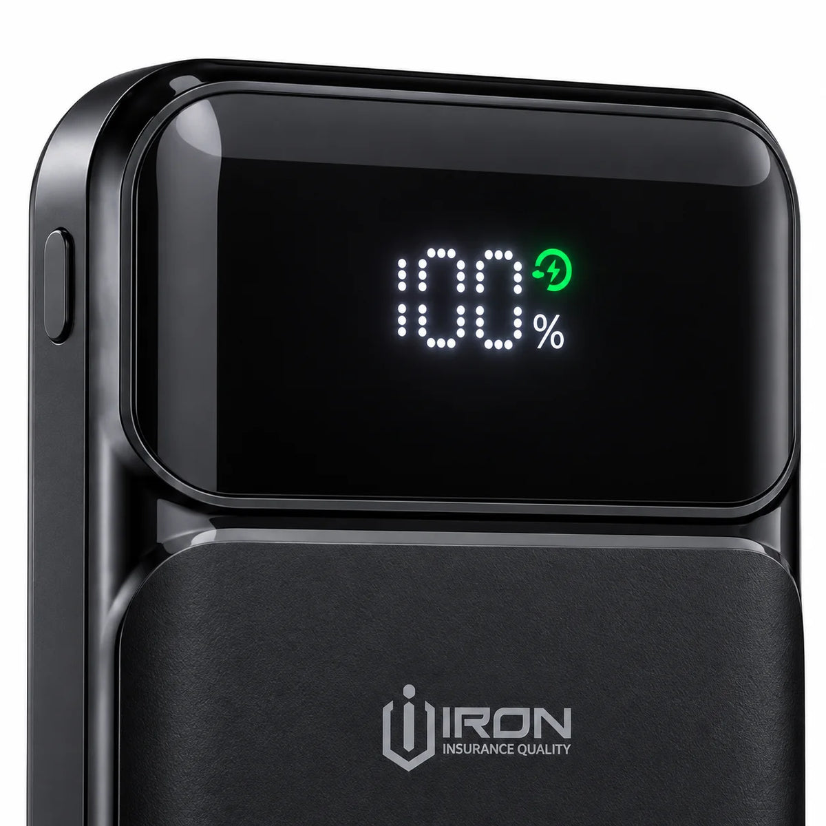 باور بانك IRON 40000 مللي أمبير – Power Bank | شحن سريع 22.5W مع كابل مدمج وشاشة رقمية