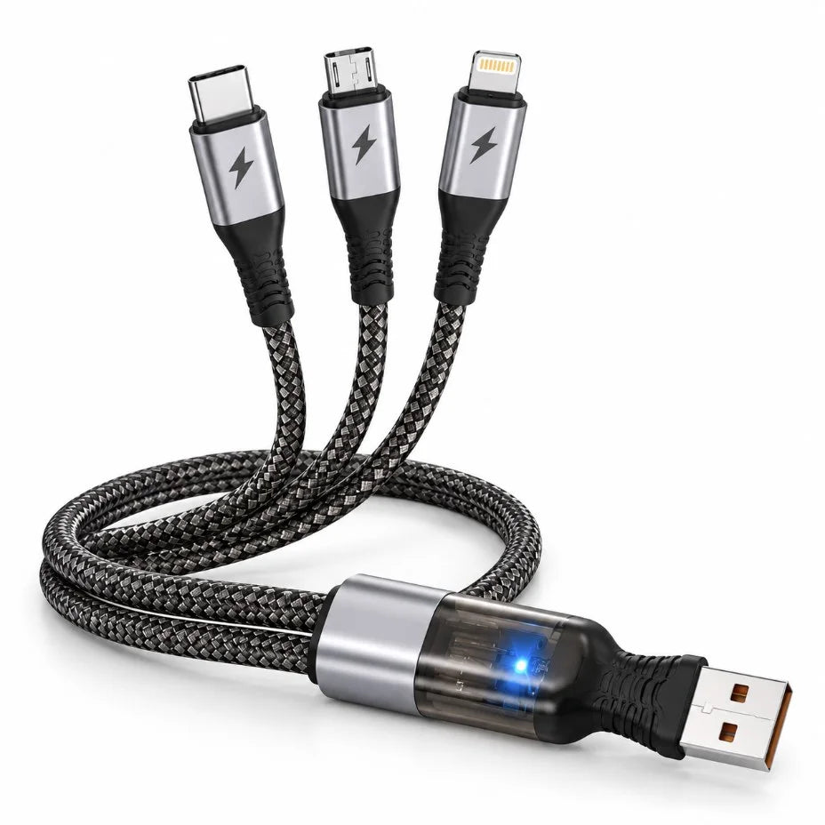 كابل 3 في 1 · 100W – NOVA C-03