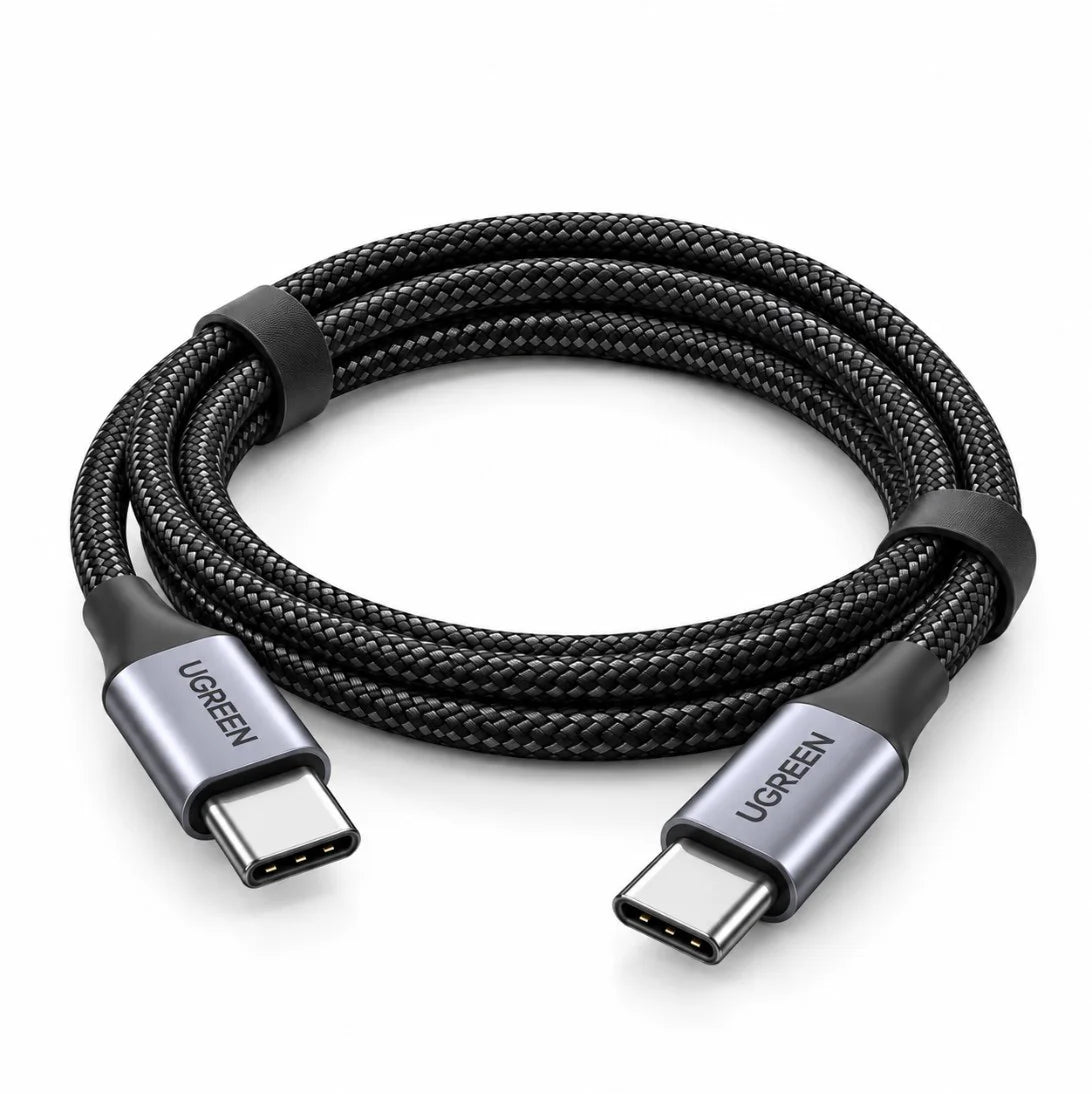 كابل Type-C إلى Type-C · PD 60W – UGREEN