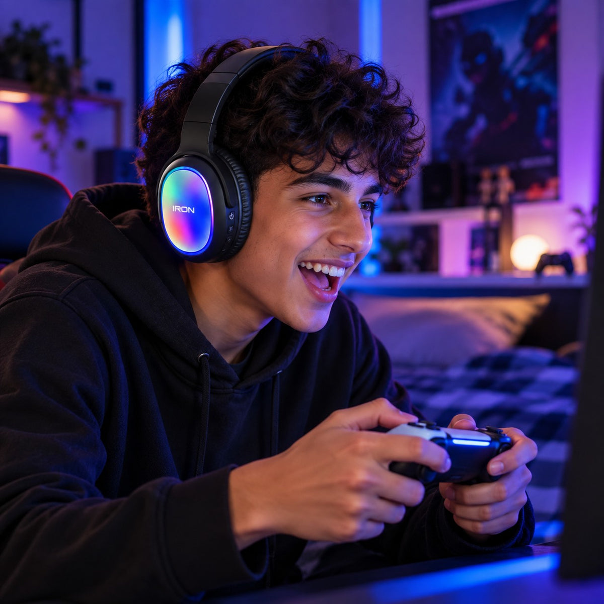سماعة رأس لاسلكية Casque Bluetooth – اختر سماعتك حسب ميزانيتك (IRON · Oraimo · Deepbass · NIA)