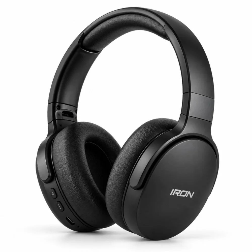 سماعة رأس لاسلكية IRON IR-280 – Casque Bluetooth 5.3 | صوت Hi-Fi ومكالمات HD