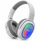 سماعة رأس لاسلكية IRON IR-250 – Casque Bluetooth V5.3 | راديو FM ومشغّل MP3 وإضاءة ملوّنة