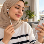 سماعات سلكية IRON ER-04 – Écouteurs Lightning | ميكروفون وأزرار تحكم لـ iPhone