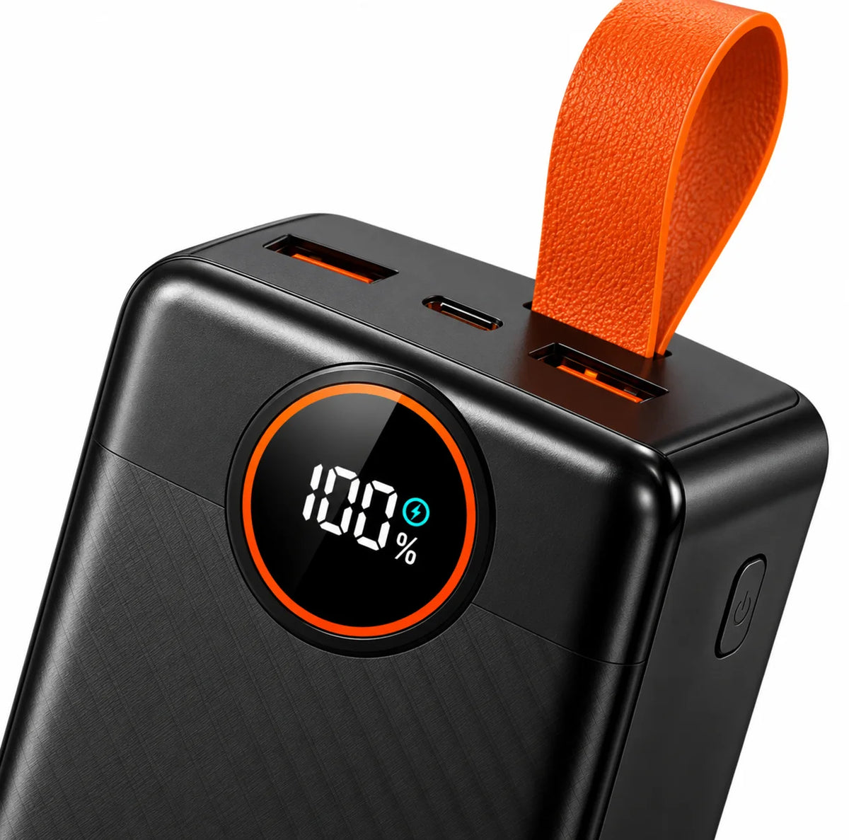 باور بانك IRON 50000 مللي أمبير – Power Bank | شحن سريع 22.5W مع كابلين مدمجين وشاشة رقمية