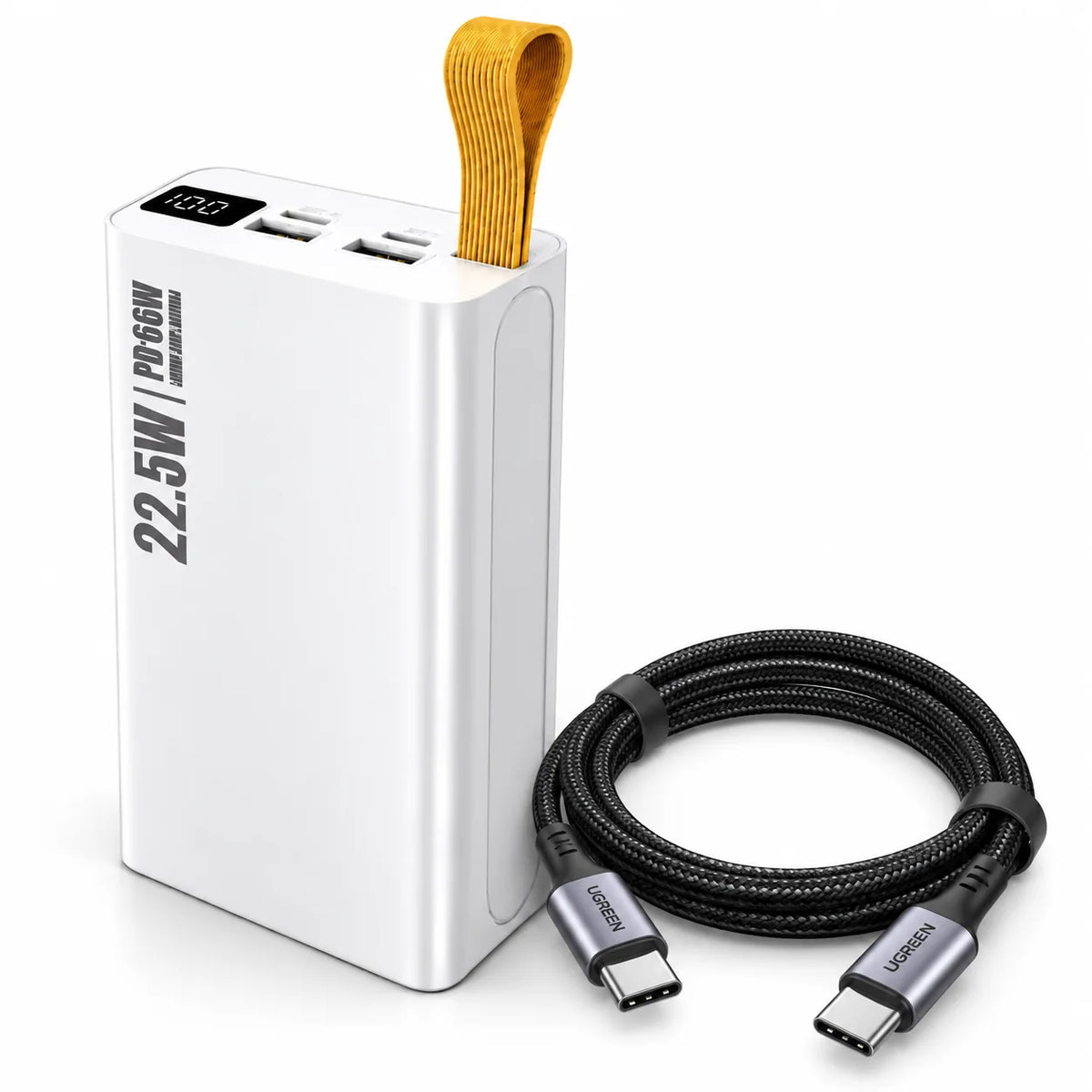 باور بانك N-13 – 30000 مللي أمبير | Power Bank شحن سريع 22.5W QC3.0 مع شاشة LED