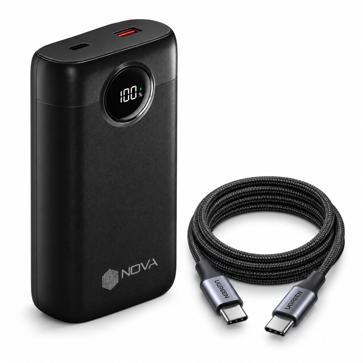 باور بانك NOVA PR-21 – Power Bank 20000mAh شحن سريع 22.5W