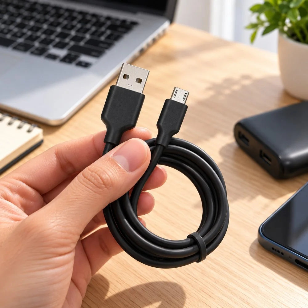 كابل Oraimo RobustLine Micro USB – Câble 2A | شحن سريع ومضاد للتشابك