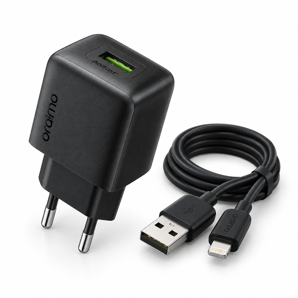 شاحن سريع – اختر القوة والسعر: 10W · 45W GaN · 22W PD+QC4.0 | Chargeur Rapide مع الكابل