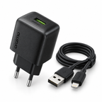 شاحن سريع – اختر القوة والسعر: 10W · 45W GaN · 22W PD+QC4.0 | Chargeur Rapide مع الكابل
