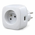 محوّل مأخذ Simon مع USB – Adaptateur prise 2P+T + 2 USB-A + 1 USB-C | 3.2A 15.8W