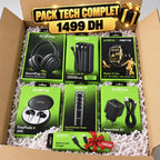 باقات Oraimo – Pack Cadeau | اختر باقتك: باك الموسيقى، الرجل الأنيق، الرجل العصري أو التقنية الكاملة بـ6 منتجات + هدية