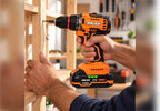 مثقاب لاسلكي ABLER 21V Brushless – Perceuse Visseuse sans fil | عزم 65N.m · بطارية 2.0Ah