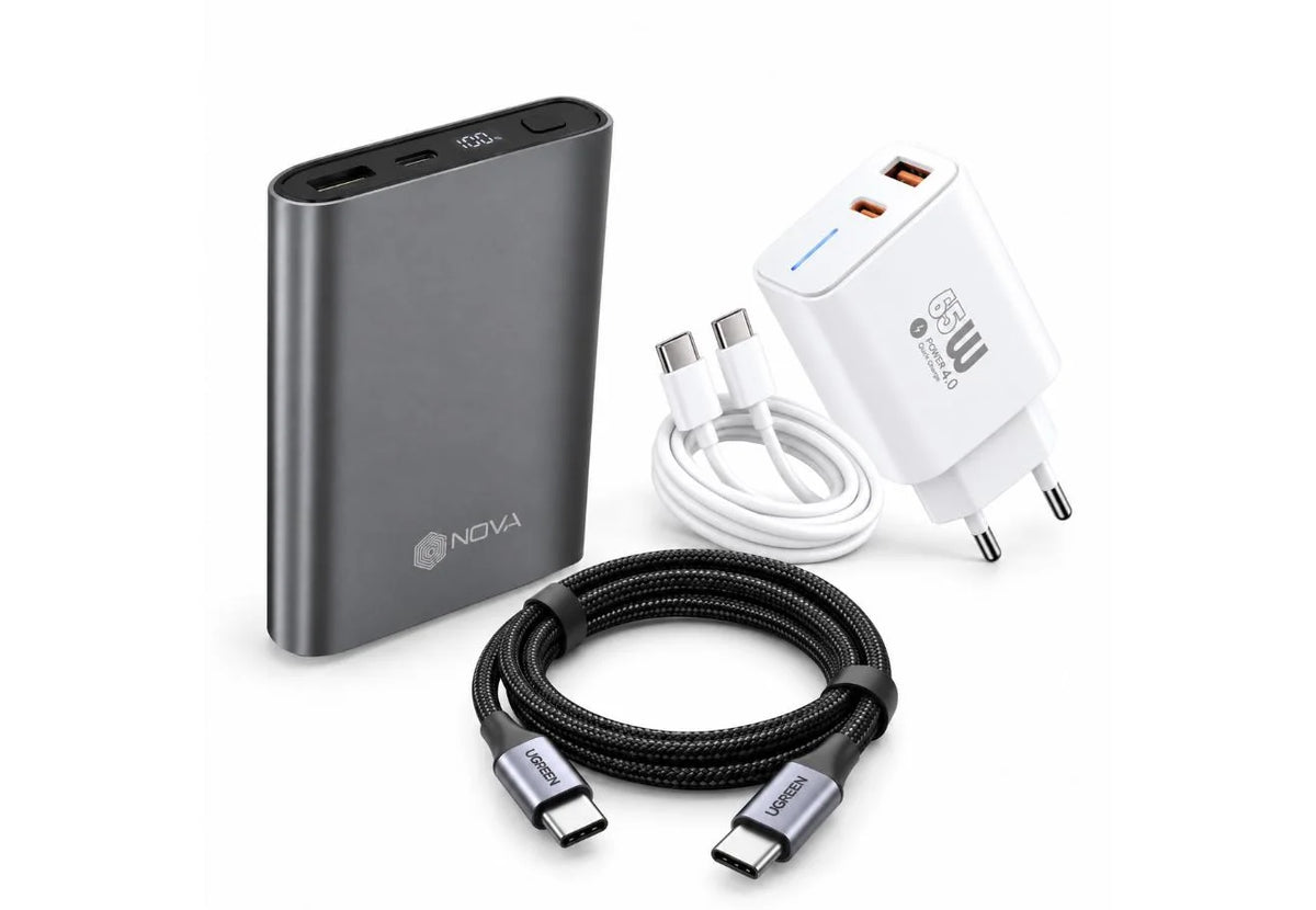 باور بانك 10000 مللي أمبير – Power Bank NOVA NO-112 | شحن سريع 22.5W