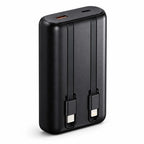 باور بانك NOVA PR-21 – 20000 مللي أمبير | Power Bank شحن سريع 22.5W مع كابلين Type-C وLightning