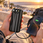 باور بانك Oraimo Traveler Link 20 – 20000 مللي أمبير | Power Bank مع 4 كابلات مدمجة