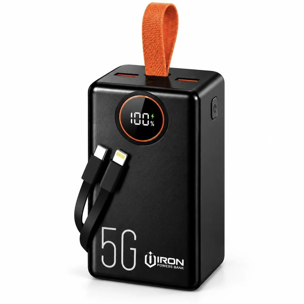 باور بانك IRON 50000 مللي أمبير 22.5W