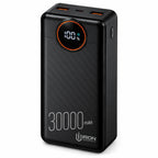 باور بانك IRON – Power Bank | 30000 · 40000 · 50000 مللي أمبير | شحن 22.5W وكابل مدمج + باك مع مشترك كهربائي أو كشاف